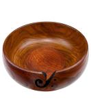 Handmade Rosewood Yarn Bowl Holder - X-Large Size for Knitting & Crochet - Perfect Gift for Mother's Day & Christmas - Buy Online on SooperMarket.com
