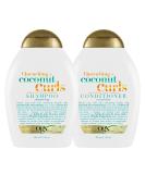 OGX Quenching Coconut Curls Shampoo & Conditioner Set - Buy Online on SooperMarket.com