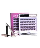 Ocean pearl 45 eyelashes Individual DIY false eyelashes set for volume eyelash extensions CC eyelash glue in lashes 10-16mm 45 PCs incorrect eyelash op10 - Buy Online on SooperMarket.com
