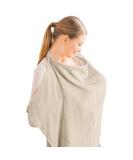 Konsy Musselin Still cover for babies breathable 100% cotton breastfeeding with firm tires for mother highly parches summer wheat - Buy Online on SooperMarket.com