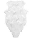 Simple Joys by Carter's Unisex Babies' Short-Sleeve Bodysuit 8 White 0-3 Months - Buy Online on SooperMarket.com