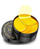 Under Eye Patches - 30 Pairs - 24K Gold Eye Mask- Puffy Eyes & Dark Circles Treatments,Reduce Under Eye Bags and Smooth Wrinkles,Eye Skin Care Pads With Collagen - Buy Online on SooperMarket.com