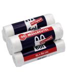 Buy 100 Tear-Resistant Garbage Bags with Handles 60L 20 Bags per Roll Liquid-Tight & Recyclable (5 Pack) International Shipping Available - Buy Online on SooperMarket.com