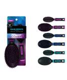 Conair Nylon Bristle Oval Cushion Hair Brush 2-Piece Set with Rubber-Grip Handles - Travel & Full-Sized Brushes - Buy Online on SooperMarket.com