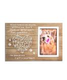 Vilight Dog and Cat Memorial Picture Frame - Paw Prints Sympathy Gift for Pet Loss - 4x6 Photo - Buy Online on SooperMarket.com