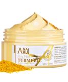 ANAI RUI Turmeric Vitamin C Face Mask, Clay Facial Mask with Vitamin C E and Aloe, Skin Care Turmeric Clay Mask for Acne & Dark Spots, Smooth & Refine Pores, 4.23 OZ - Buy Online on SooperMarket.com