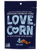 Love Corn Sea Salt Snack - 4 Ounce Crunchy Corn Treat - Buy Online on SooperMarket.com