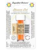 Sugarflair Sunset Orange Blossom Tint Food Colouring and Dusting Powder Matt Finish Brush On or Mix with Rejuvenator Spirit to Create a One of A Kind Cake - 7ml - Buy Online on SooperMarket.com