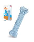 Nylabone Puppy Teething & Soothing Flexible Chew Toys, For Teething Puppies X-Small/Petite - Up to 15 lbs. Blue Bone Chicken X-Small/Petite (1 Count) - Buy Online on SooperMarket.com
