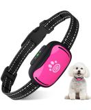 Small Dog Bark Collar - Adjustable Anti-Barking Device with Beep and Vibration - Humane Deterrent for Small to Medium Dogs - Pink - Buy Online on SooperMarket.com