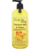 Oatmeal Milk and Honey Bath Oil Moisturizing & Relaxing Scented Oil for Dry Skin | 16 oz by Eclectic Lady - Buy Online on SooperMarket.com
