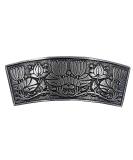 Water Lily Hand Crafted Metal Barrette | Medium 70mm Clip | Made in USA by Oberon Design - Buy Online on SooperMarket.com