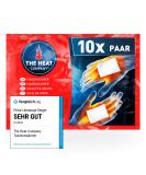 The Heat Company Handw rmer - 10 or 40 pairs - extra warm - pocket warmer heat pads - finger warmer: 12 hours of warm hands - air -activated 10 pairs - Buy Online on SooperMarket.com
