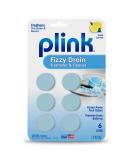 Plink Fizzy Drain Freshner, Prevents Buildup and Maintains a Clear Drain, Removes Drain Odor, Lemon Scent, 6 Tablets 6 Count (Pack of 1) - Buy Online on SooperMarket.com