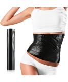 60 Meters Black Osmotic Plastic Body Wrap, Workout and Sweat Enhancer Stomach Reduces Cellulite Wrap Body Wrap Film Body Effect Applicator Cellulite Power Wrap (1 Roll) - Buy Online on SooperMarket.com