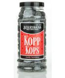 Original Kopp Kops Liquorice and Aniseed Retro Sweets Gift Jar by Berrymans Sweet Shop - Classic Sweets Traditional Taste. - Buy Online on SooperMarket.com