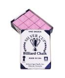 Silver Cup Billiard CHALK - ONE DOZEN Pink - Buy Online on SooperMarket.com