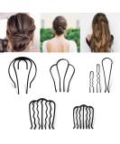 XCSJ 7 PCs Hair Split Cam Metal Combs - Bridal Hairdress Styling Tools & Fashion Accessories for Girls - Buy Online on SooperMarket.com