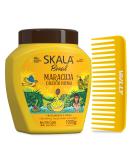 Skala Passion Fruit & Patau Oil Hair Care 1000g - Brazilian Treatment Cream Sulfate & Paraben Free Includes Free Comb - International Shipping Available - Buy Online on SooperMarket.com