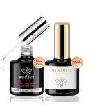 Modelones 2Pcs 15ml No Wipe Gel Top Coat & 4 in 1 Nail Glue Base - Long Lasting Nail Duet Set for Acrylic Nails - Buy Online on SooperMarket.com
