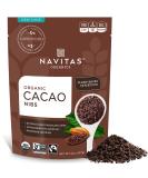 Navitas Organics Raw Cacao Nibs, 8 oz. Bag, 8 Servings  Organic, Non-GMO, Fair Trade, Gluten-Free 8 Ounce (Pack of 1) Unsweetened - Buy Online on SooperMarket.com