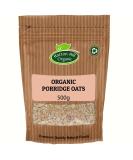 Organic Porridge Oats/Rolled Oat Flakes 500g by Hatton Hill Organic - Buy Online on SooperMarket.com