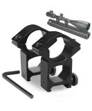 Modkin 1 Weaver Scope Rings - High Profile Rifle Scope Mounts for Picatinny/Weaver Rail (Set of 2) - Buy Online on SooperMarket.com