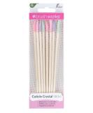 Brushworks Cuticle Crystal Sticks - 8 Pack - Buy Online on SooperMarket.com