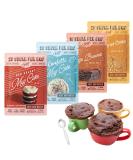 SWEET LOGIC Just Add Water Keto Mug Cake Mix | 3-4g Net Carbs, One Minute Easy Keto Baking | Refined Sugar Free Gluten Free Keto Baking Dessert Naturally Sweetened | 4 Pack Variety Variety Pack - Buy Online on SooperMarket.com