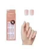 KISS imPRESS No Glue Mani Press-On Nails - Color Instinct Light Pink Short Squoval Shape 30 Nails + Prep Pad & Manicure Tools - Shop Internationally - Buy Online on SooperMarket.com