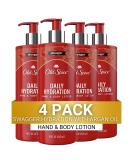 Old Spice Men's Daily Hydration Hand & Body Lotion Swagger with Argan Oil - 16 oz (Pack of 4) - Buy Online on SooperMarket.com