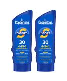 Coppertone SPORT Sunscreen SPF 30 Water Resistant Lotion | Broad Spectrum SPF 30 | 2-Pack Bulk 7 fl oz Bottles - Buy Online on SooperMarket.com