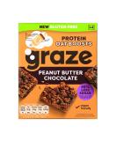 Buy Graze Gluten-Free Oatmeal Peanut Butter & Chocolate Protein 4 x 30g | Healthy Snack for Athletes | International Shipping - Buy Online on SooperMarket.com