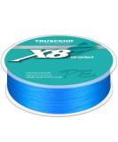 TRUSCEND X8 Pro Grade Tournament Braided Fishing Line 10lb Blue - Buy Online on SooperMarket.com