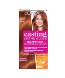 LOr al Paris Ammonia-Free Semi-Permanent Hair Dye 645 Amber Red Glossy Colour - Natural Finish, Up to 28 Shampoos, Casting Cr me Gloss - 1 Application - Buy Online on SooperMarket.com