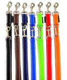 Adjustable Dog Linen Leash - Reflective Large 5m Made in Germany | Navy Blue 20mm - Buy Online on SooperMarket.com