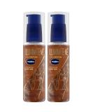 Vaseline Illuminate Me Body Oil - Shimmering Bronzer for Melanin-Rich Skin | Radiant Hydrating Shimmer Oil (3.3 Oz Pack of 2) - International Shipping Available - Buy Online on SooperMarket.com