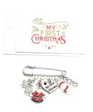 2023 My First Christmas Nappy Pin Keepsake Charms Gift Bag & Card Included - Buy Online on SooperMarket.com