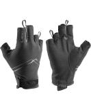 LEKI Multi Breeze Short Gloves - Black Finger Gloves EU 10 for All-Weather Performance | International Shipping Available - Buy Online on SooperMarket.com