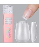 AILLSA Extra Short Coffin Nail Tips - Matte Soft Gel Full Cover Nails for Mothers Day - 240PCS, 15 Sizes - Buy Online on SooperMarket.com