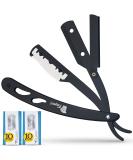 Fagaci Premium Barber Straight Razor for Men | Durable Rust Proof Straight Edge Razor | Perfectly Balanced Navajas Para Barbero - Buy Online on SooperMarket.com