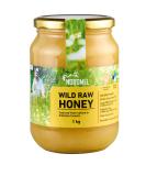 Pure Natural Wild Raw Honey 1KG - Unpasteurised Unfiltered Crystallized Natural Estonian Honey - Harvested Sustainably Using 100% Green Energy - Buy Online on SooperMarket.com