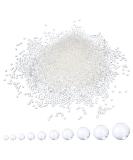 EBOOT 10000 Gel Soil Water Crystal Beads - Clear Jelly Water Gems Vase Filler - Buy Online on SooperMarket.com