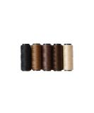 5 Rolls Sewing Threads Using for Hand Sewing Hair Extensions Making Wigs DIY (Black  Brown  Dark Brown  Beige  Khaki) 5 colors - Buy Online on SooperMarket.com