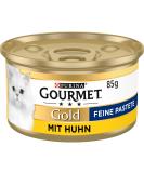 Gourmet PURINA GOURMET Gold Fine Pate wet cat food with chicken 12-pack (12 x 85g) - Buy Online on SooperMarket.com