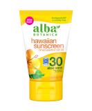 Alba Botanica Natural Hawaiian Sunscreen SPF 30 4 oz (113 g) - Buy Online on SooperMarket.com