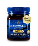 Haddrell's of Cambridge Manuka Honey | UMF 22+/MGO 970+ | Natural Premium New Zealand Manuka Honey | 250 Grams - Buy Online on SooperMarket.com
