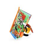 Jollybaby Soft Crinkle Tail Book for Babies - Farm Theme | Sensory Teething & Early Development Toy | Interactive Baby Girl & Boy Gift - Buy Online on SooperMarket.com