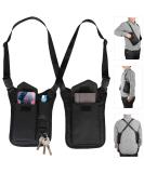 Neween Anti-Theft Hidden Underarm Shoulder Bag Concealed Shoulder Holster Storage with Pack Pocket Multipurpose Men/Women Safety Double Shoulder Armpit Tactical Bag for Travel Outdoor Different Pocket - Buy Online on SooperMarket.com