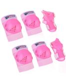 Kids Youth Protective Gear Set for Roller Skates & Outdoor Sports - Pink (Ages 6-15) - Buy Online on SooperMarket.com